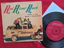 Tumnagel för auktion "JOHNNY & THE HURRICANES Red River Rock+3. EP 1959 (Sweden)"