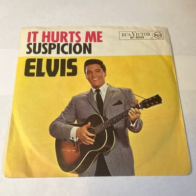 Tumnagel för auktion "Elvis Presley 7”, 45rpm, EP"