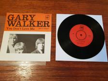 Tumnagel för auktion "Gary Walker - You Don't Love Me (7", CBS, 1966) rock garage pop"