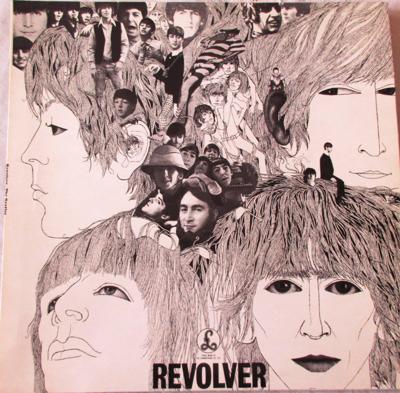 Tumnagel för auktion "The Beatles - Revolver - LP"