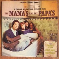 Tumnagel för auktion "THE MAMA’S AND THE PAPA’S - IF YOU CAN BELIEVE......   EX-/VG++  1966   US PRESS"