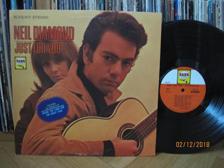 Tumnagel för auktion "Neil Diamond - Just for you, US lp 1967**FINT 1:a PRESS EX**"