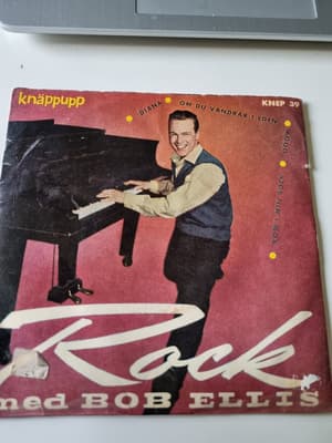 Tumnagel för auktion "Bob Ellis Ep 1958 (Sweden) Rock med Bob Ellis+3"