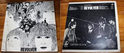 Tumnagel för auktion "Beatles - "Revolver"- 2:a  press. - "Dr Robert" - 1966 - XEX.605 o 606"