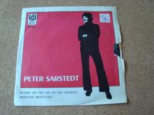 Tumnagel för auktion "Peter Sarstedt Singeln Where Do You Go To Svensk Press På U.A Från 1969"