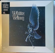 Tumnagel för auktion "WHITE. WING - WHITE WING. GREKLAND -21 VINYL LP. PROG-ROCK. OSPELAD"