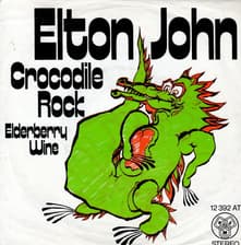 Tumnagel för auktion "ELTON JOHN-crocodile rock DE.DJM 12392"