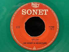 Tumnagel för auktion "Sir Henry & His Butlers - Let's Go RARE ROCK"