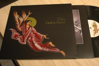 Tumnagel för auktion "OM God is Good LP Drag City Sleep drone rock metal Steve Albini Grails "