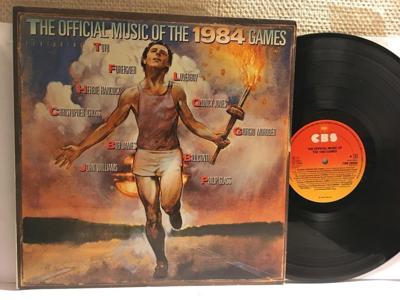 Tumnagel för auktion "OFFICIAL MUSIC OF THE 1984 GAMES - V/A"