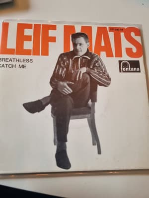 Tumnagel för auktion "Leif Mats(Ludvika)singel 1965 (Sweden) Breathless"