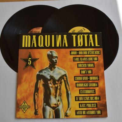 Tumnagel för auktion "V/A: Maquina Total 5 [2xLP, 1993] MAX MUSIC! Gatefold"