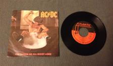 Tumnagel för auktion "AC/DC - You Shook Me All Night Long (TYSK/GERMANY-PRESS, 1977)"