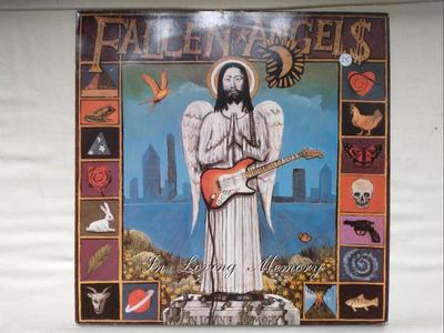 Tumnagel för auktion "Fallen Angels (Hanoi Rocks/Vibrators)–In Loving Memory 1986, Pop/Rock/Glam"
