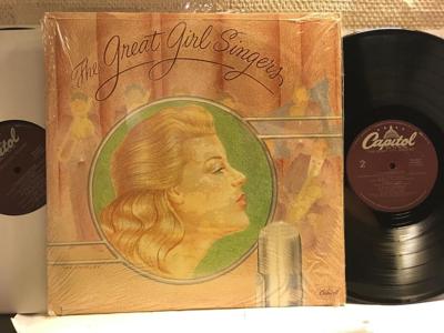 Tumnagel för auktion "GREAT GIRL SINGERS - V/A - 2-LP"