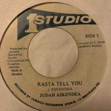 Tumnagel för auktion "JUDAH ESKENDER TAFARI Rastafari Tell You 7" // JA Studio One Press Reggae"