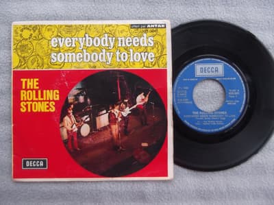 Tumnagel för auktion "Rolling Stones - Everybody Needs Somebody To Love"