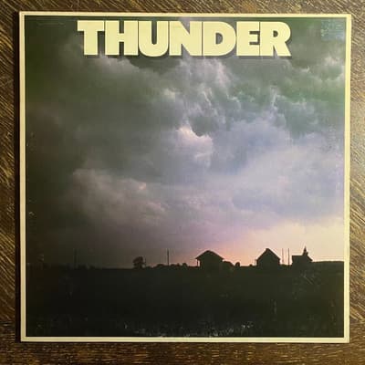Tumnagel för auktion "THUNDER - Same 1980 US Press! AOR. Prog-Rock. LP"