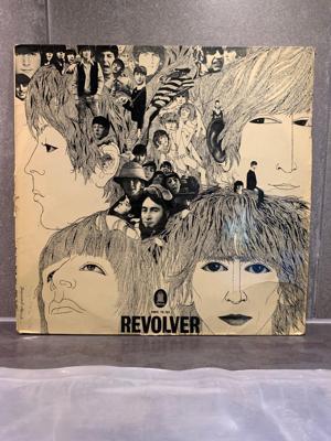 Tumnagel för auktion "Vinyl! Beatles - Revolver! Originalpress! "