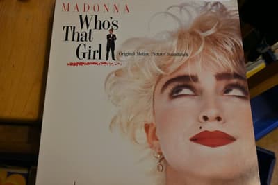 Tumnagel för auktion "Madonna – Who's That Girl (Original Motion Picture Soundtrack"