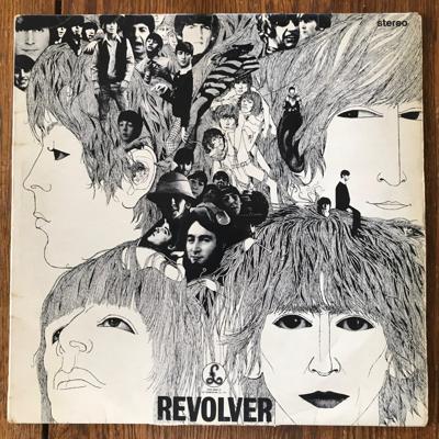 Tumnagel för auktion "The Beatles - Revolver - Vinyl Album 1966"