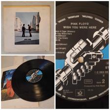 Tumnagel för auktion " VINYL Pink Floyd Wish You Were Here GER press"