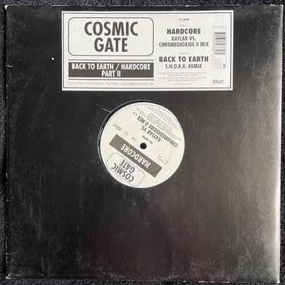 Tumnagel för auktion "Cosmic Gate - Hardcore (Part II) / Back To Earth (EMI 12" Trance Hard Trance)"