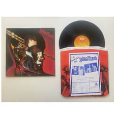 Tumnagel för auktion "Judas Priest - Stained Class RARE UK ORG + MERCH"