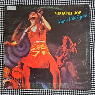 Tumnagel för auktion "Vinegar Joe, Rock'n Roll Gypsies, Vinyl LP"