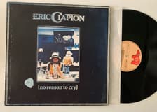 Tumnagel för auktion "ERIC CLAPTON ok skick vinyl rock skiva LP"