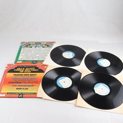 Tumnagel för auktion "LP V/A, Blue Note's Three Decades Of Jazz 1939-1949 och 1949-1959"
