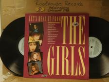 Tumnagel för auktion "LET´S HEAR IT FROM THE GIRLS - V/A - 2 -LP"