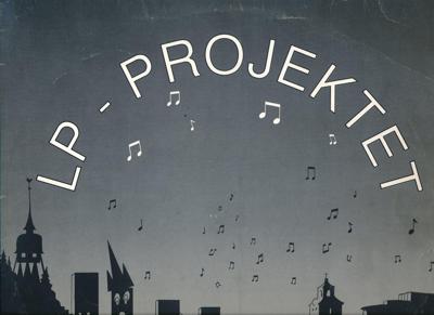 Tumnagel för auktion "LP-Projektet (Mop Tops, Raccoon m fl)  LP"