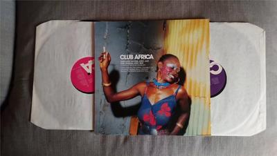 Tumnagel för auktion "CLUB AFRICA 2 RECORDS  V/A  HARD AFRICAN FUNK AFRO-JAZZ AFRO-BEAT"