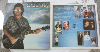 Tumnagel för auktion "George Harrison - cloud nine - Dark Horse records - 1-25643"