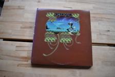 Tumnagel för auktion "Yes Songs 3 LP progg rock hårdrock UK gatefold Roger Dean"