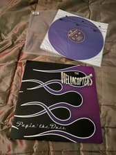 Tumnagel för auktion "The Hellacopters - Payin' the Dues 1997 Skrevrock Punk Rock N Roll"