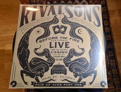 Tumnagel för auktion "RIVAL SONS Before The Fire Live At Catalina Island 2 lp PAIR OF ACES part 1 RARE"