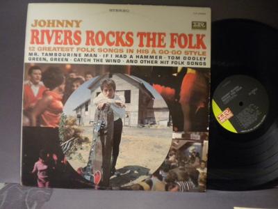Tumnagel för auktion "JOHNNY RIVERS - RIVERS ROCKS THE FOLK"