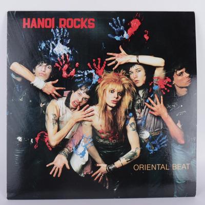 Tumnagel för auktion "Hanoi Rocks Oriental Beat LP 1985 Retro Vintage"