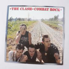 Tumnagel för auktion "LP The Clash, Combat Rock"