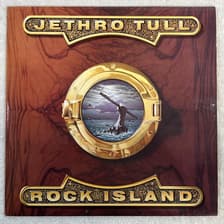 Tumnagel för auktion "JETHRO TULL rock island LP -89 UK CHRYSALIS CHR 1708-2"