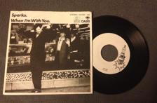 Tumnagel för auktion "SPARKS - When I'm With You (TYSK/GERMANY-PRESS, 1980) //PROMO//"