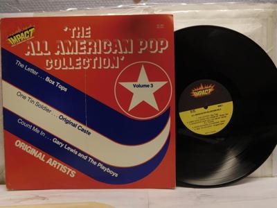 Tumnagel för auktion "ALL AMERICAN POP COLLECTION - VOLUME 3 - V/A"