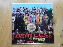 Tumnagel för auktion "BEATLES- SERGANT PEPPERS LONELY HEARTS CLUB BAND. LP"