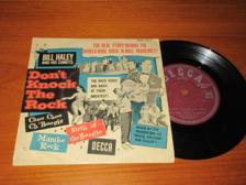 Tumnagel för auktion "BILL HALEY AND HIS COMETS SWE EP DON`T KNOCK THE ROCK"