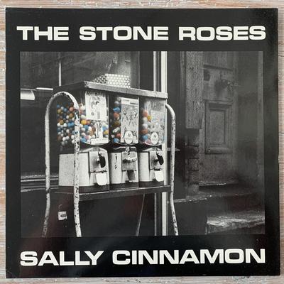 Tumnagel för auktion "STONE ROSES - Sally Cinnamon 12" Maxi UK"