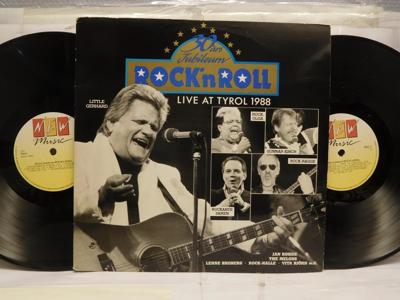 Tumnagel för auktion "ROCK´N ROLL LIVE AT TYROL 1988 - V/A - 2-LP - ROCK-RAGGE..."