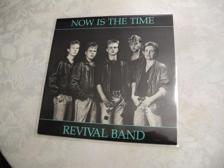 Tumnagel för auktion "Revival Band Now Is The Time LP"