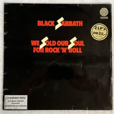 Tumnagel för auktion "BLACK SABBATH we sold our soul for rock n roll 2xLP Ger VERTIGO 9299741"